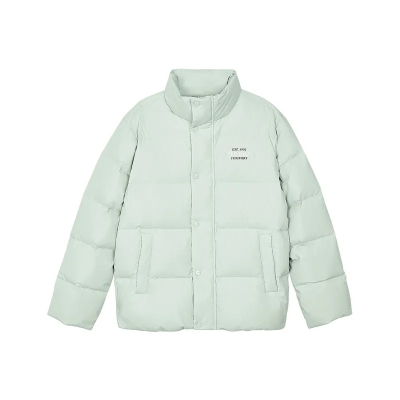 Skechers Sports Alliance Series Down Jacket Unisex Mercury Green-0