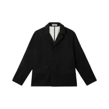 STONE ISLAND Raso Gommato 3L Button Up Jacket