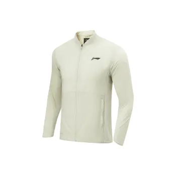 LiNing Trench Coat Men's Silver Birch Gray