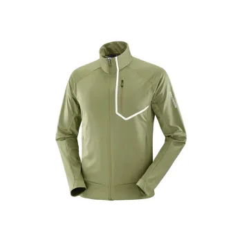 SALOMON Jackets Coats Men's Olive Green