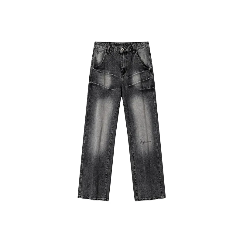 H2P Jeans Unisex Lightning Black-0