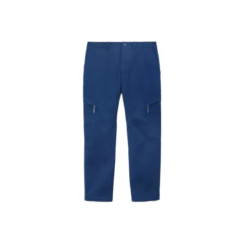Burberry Workwear Casual Pants Men's Marine Blue
