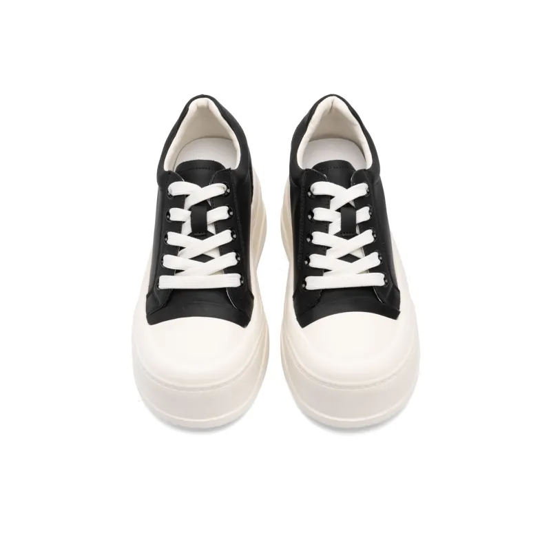 KODI Lightweight Height Increasing Slip Resistant Low Top Skateboard Shoes Women's-8