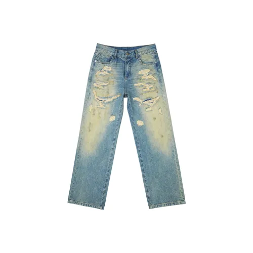 jean slim zara bleu taille 42 neuf