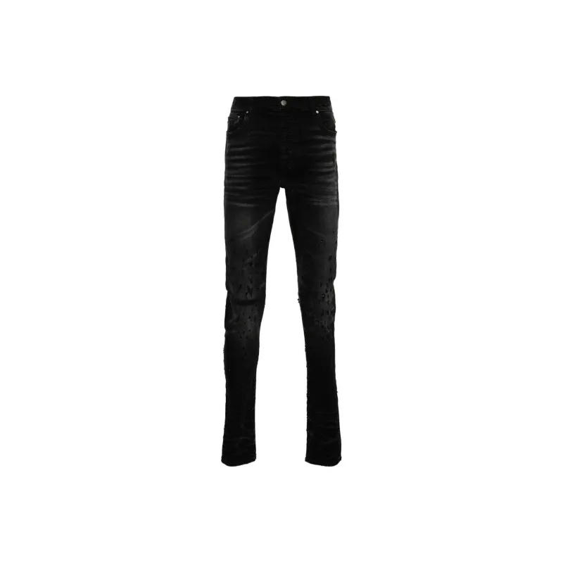 AMIRI Shotgun Mid-rise Skinny Jeans-0