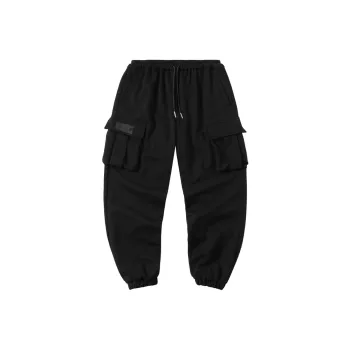 ENSHADOWER Casual Pants Men Black