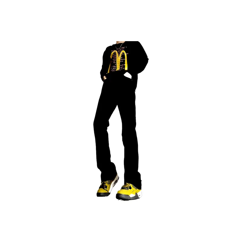 Emoji Jeans Unisex-11