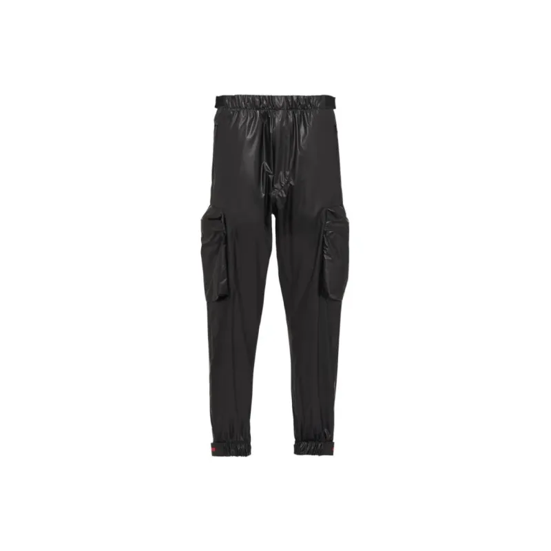 PRADA Cargo Pants Men Black-0