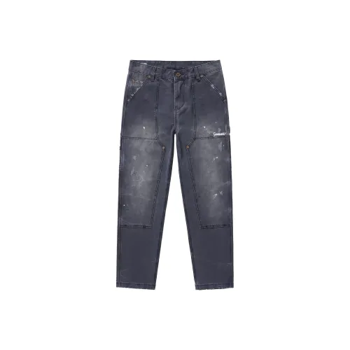 SANTASTIC Jeans Men's Purple Gray