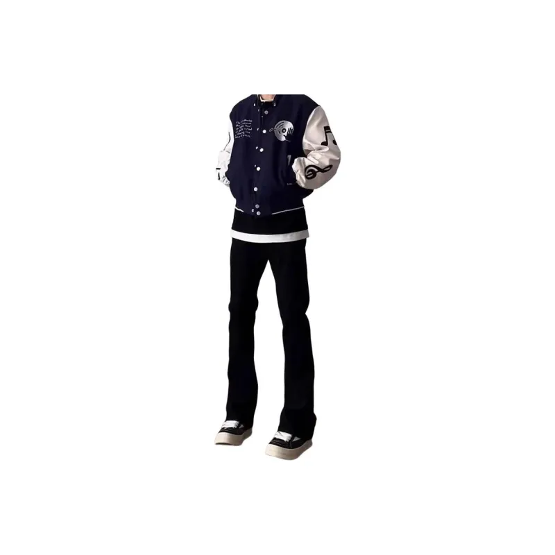 MEIPIN TANG Jeans Unisex Black-0