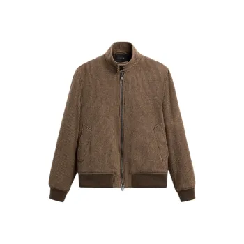 ZARA Jackets Men Brown