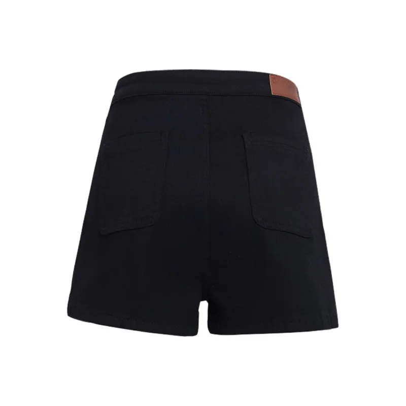 OROI Denim Shorts Women's Black-1