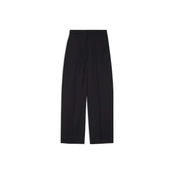 Balenciaga Men's Large Fit Tailored Pinstripe Tailoring Twill Pants