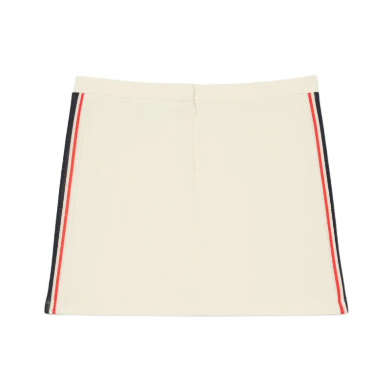 LACOSTE Textured Piqué Skirt-6