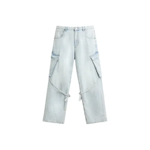 ZARA Jeans Men Light Blue