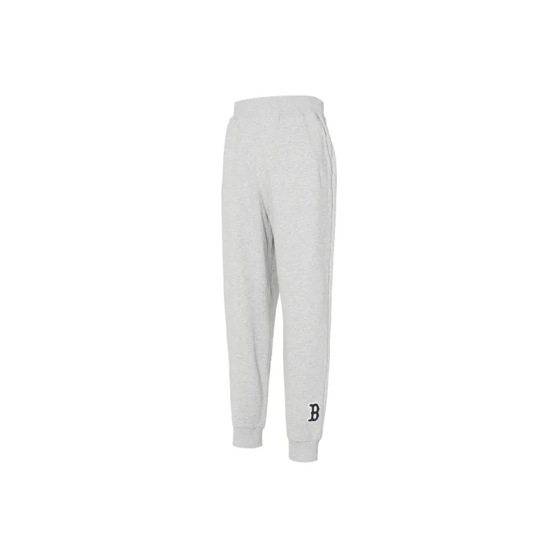 MLB Base Logo Knitted Sweatpants Unisex Gray-0