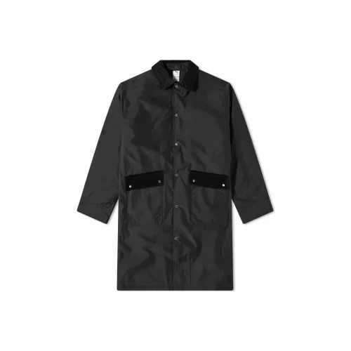 Maison Kitsune X PUMA Maison Kitsune Trench Coats Men Black