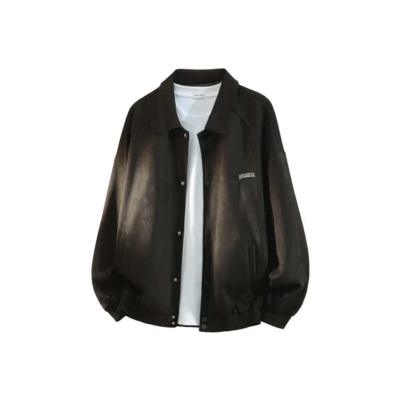 YOSICIL Jackets Coats Men's Matcha Green-6
