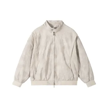 XINYINSU Jackets & Coats Unisex Light Gray