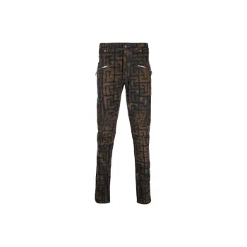 BALMAIN Jeans Men Brown
