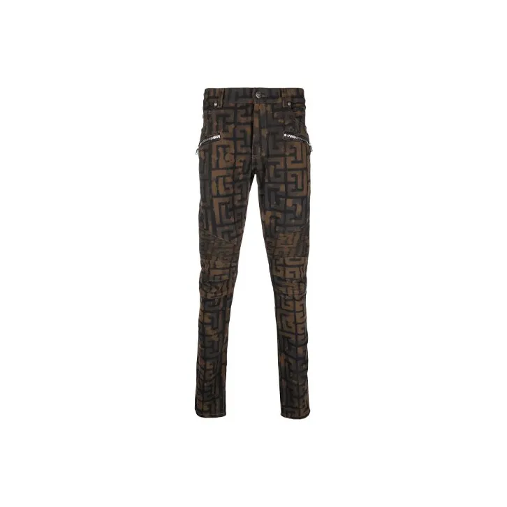 BALMAIN Jeans Men Brown-0