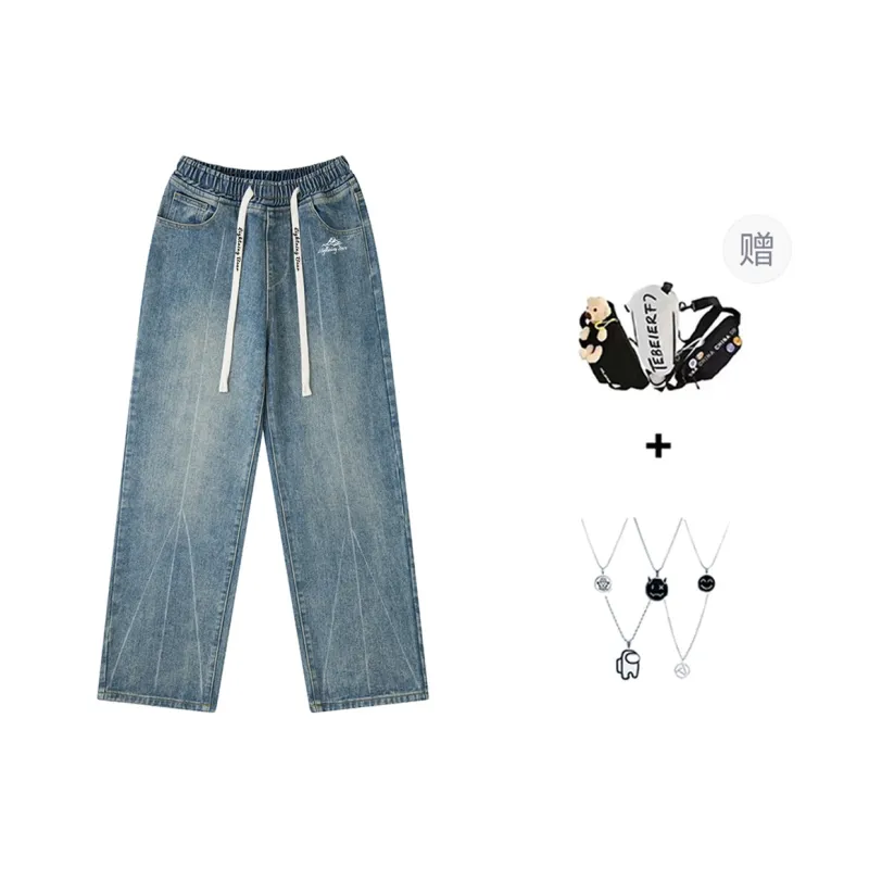 LIGHTNING BEAR Jeans Unisex-6