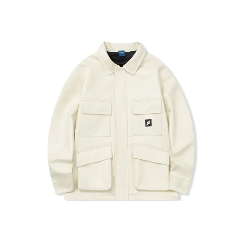 Suamoment American Casual Loose Fit Top Coat Jacket Unisex-7