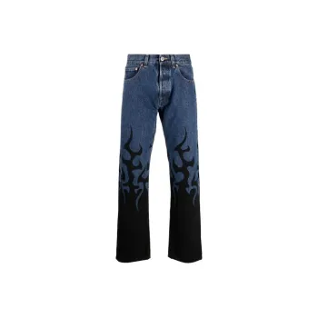 Vetements Jeans Men Blue