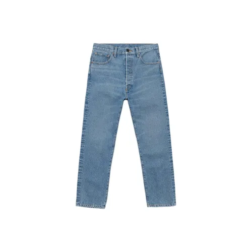 Brain Dead SS25 Jeans Unisex Blue