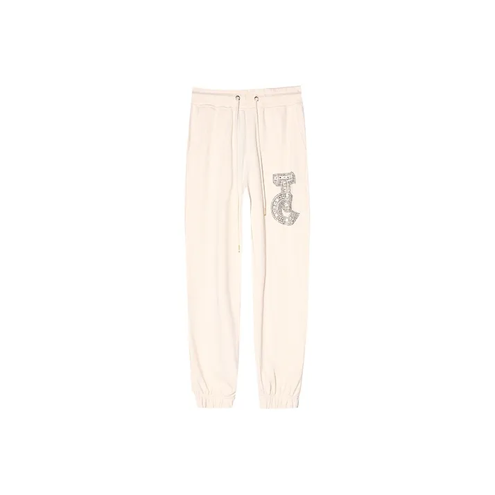 TCH Knitted Sweatpants Unisex White-0