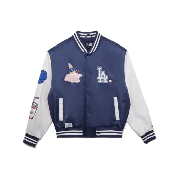 New Era Los Angeles Dodgers Jackets Unisex Navy Blue