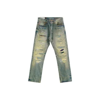 Devanro Jeans Men Blue