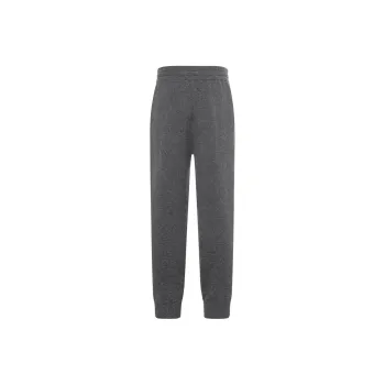 Burberry Knitted Sports Pants Men's Dark Charcoal Gray