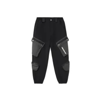 LiNing Knitted Sports Pants Men's Black