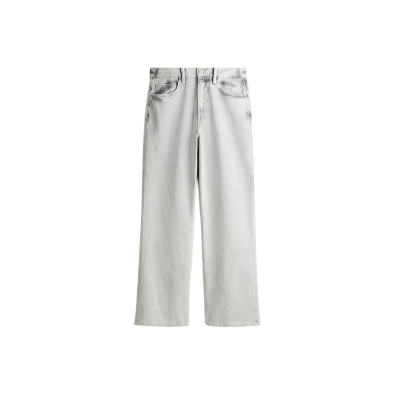 H&M Jeans Men Light Gray-0