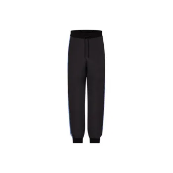 LOUIS VUITTON Knitted Sweatpants Men's Black