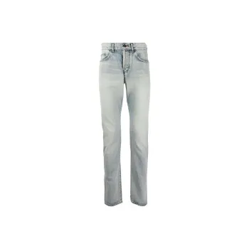 SAINT LAURENT Light wash Straight leg Jeans