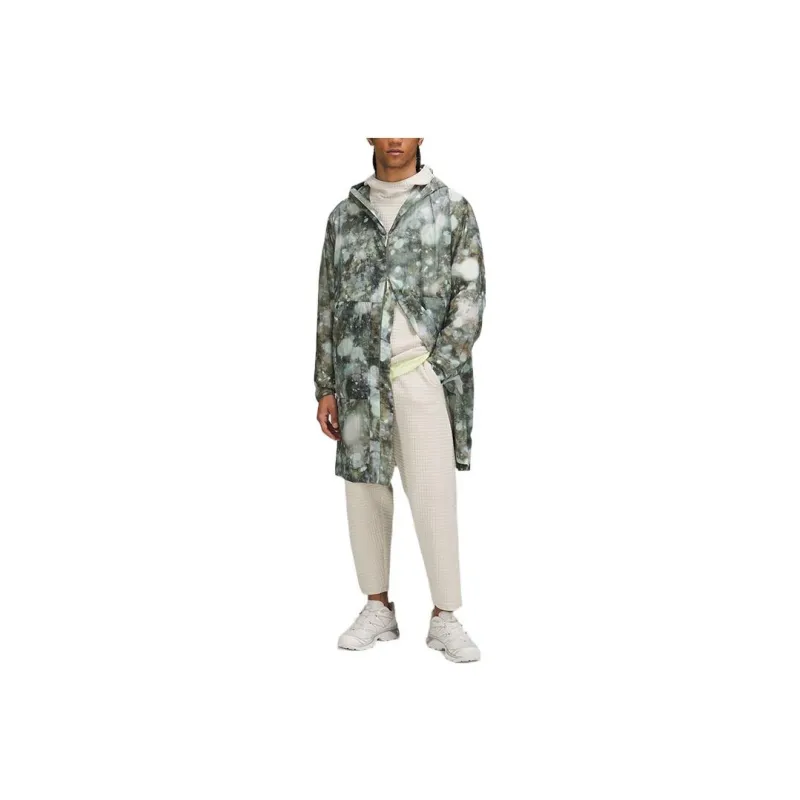 Lululemon Lab Series Trench Coats Unisex Mist Neon Green-0