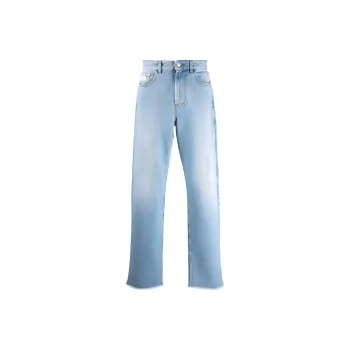 GCDS Light wash Wide leg Jeans