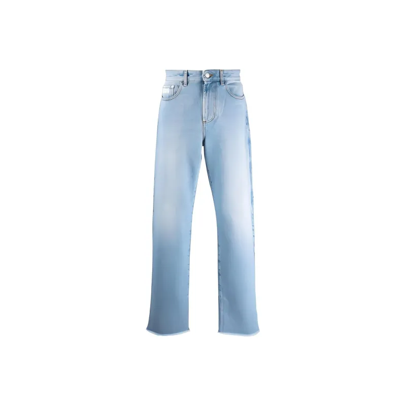 GCDS Light wash Wide leg Jeans-0