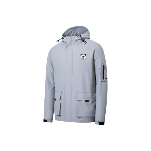 Erke Trench Coat Men's Crab Shell Gray