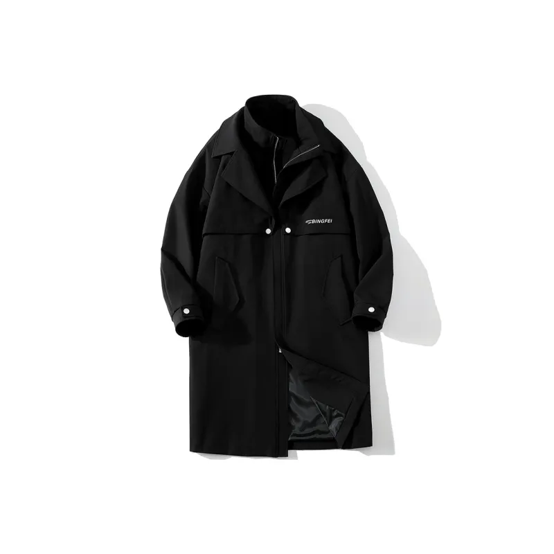 Ice flying Trench Coats Unisex-0