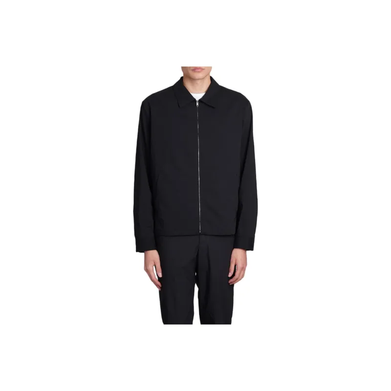 THEORY Long Sleeved Zip Up Jacket-0