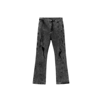 XINYINSU Jeans Unisex Dark Gray