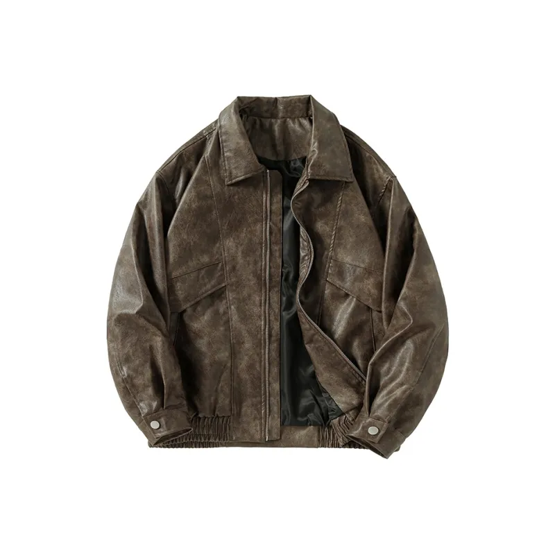 MOPE Leather Jackets Unisex-2