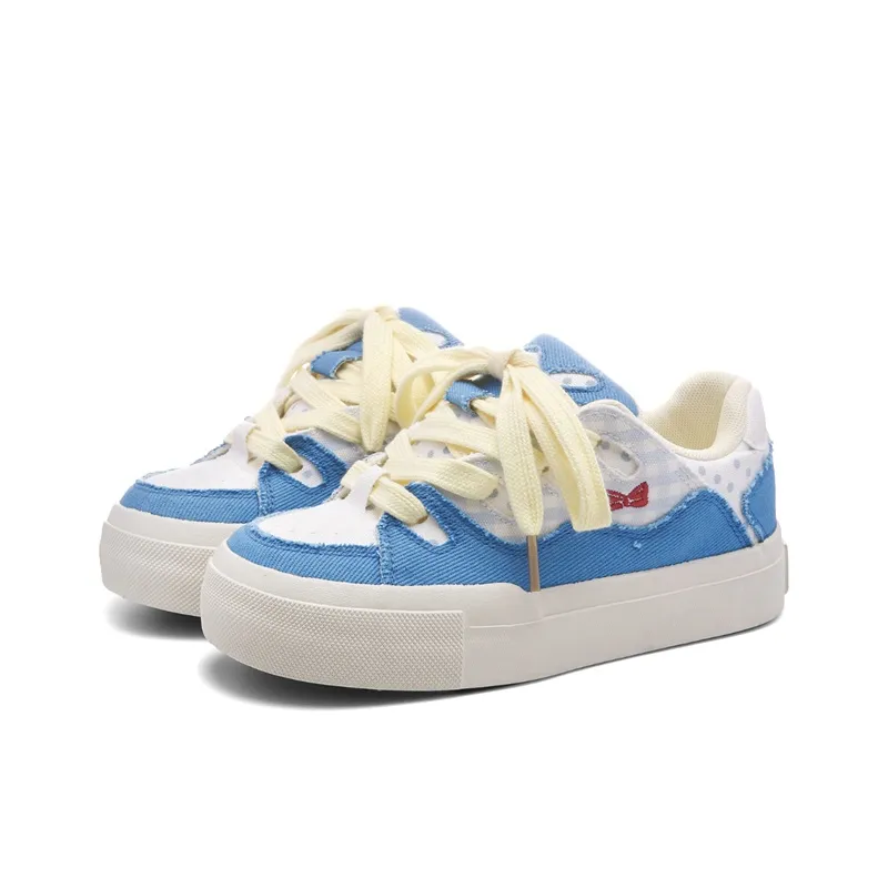 PIPI PURPLE Low Top Skateboard Shoes Women's-1