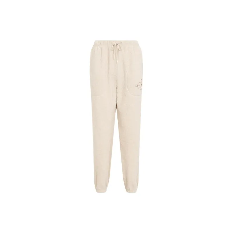 CALVIN KLEIN Sports Pants Unisex Ecru-0