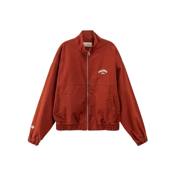 NO ONE ELSE Jackets Coats Unisex Burgundy-0