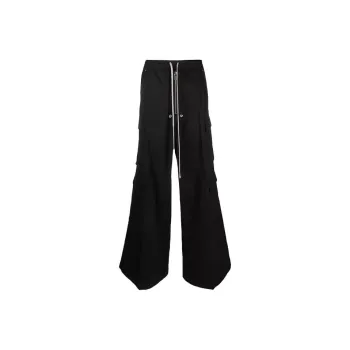 Rick Owens DRKSHDW Cargobelas Drawstring waist Trousers