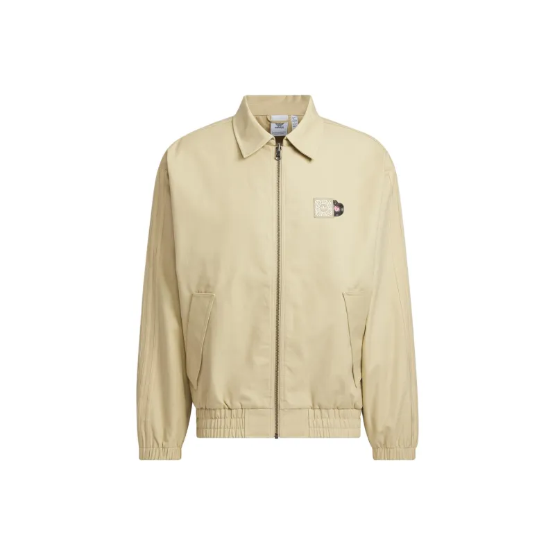 Adidas Originals V DAY Jacket Jackets Coats Unisex Light Khaki-1